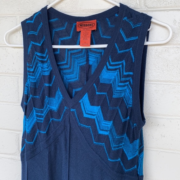 Great Missoni for Target Chevron Knit Sweater Tank Maxi Dress. All seasons!🤩GUC - Picture 4 of 8